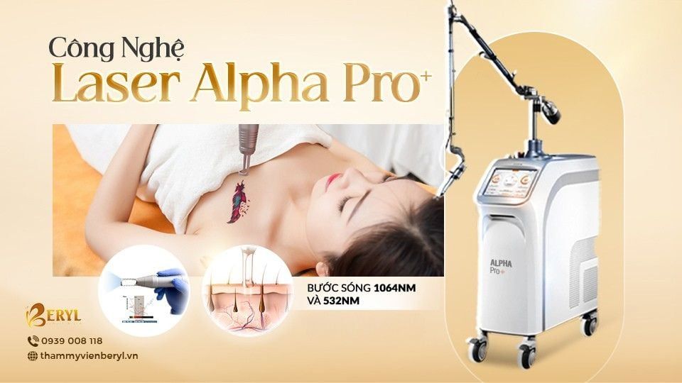 Beryl Beauty áp dụng công nghệ Laser Toning Plus hiện đại