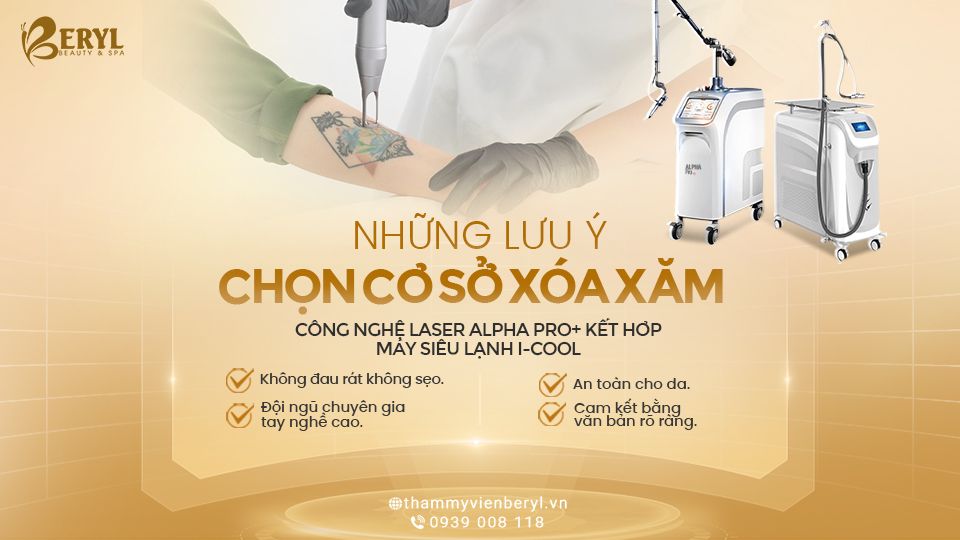 Vì sao phải chọn đúng địa chỉ khi xóa hình xăm lớn?