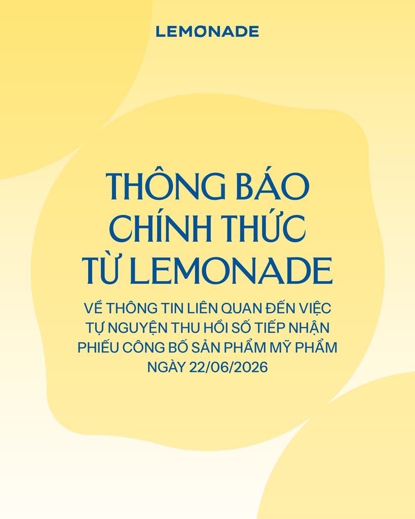 THÔNG BÁO: VỀ VIỆC CHỦ ĐỘNG RÀ SOÁT VÀ THU HỒI CÁC PHIẾU CÔNG BỐ SẢN PHẨM CŨ