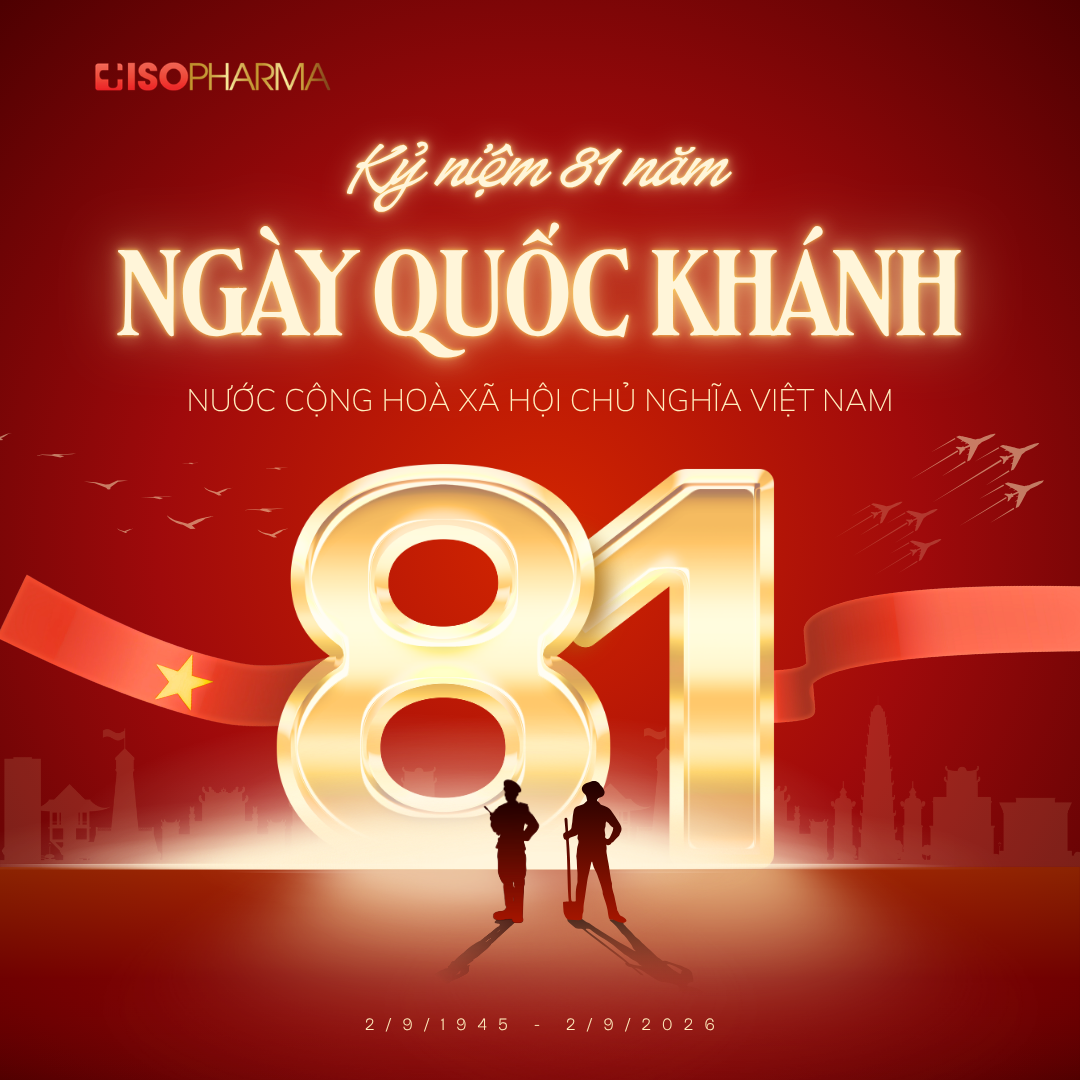 Isopharma chào mừng 81 năm Quốc khánh Việt Nam