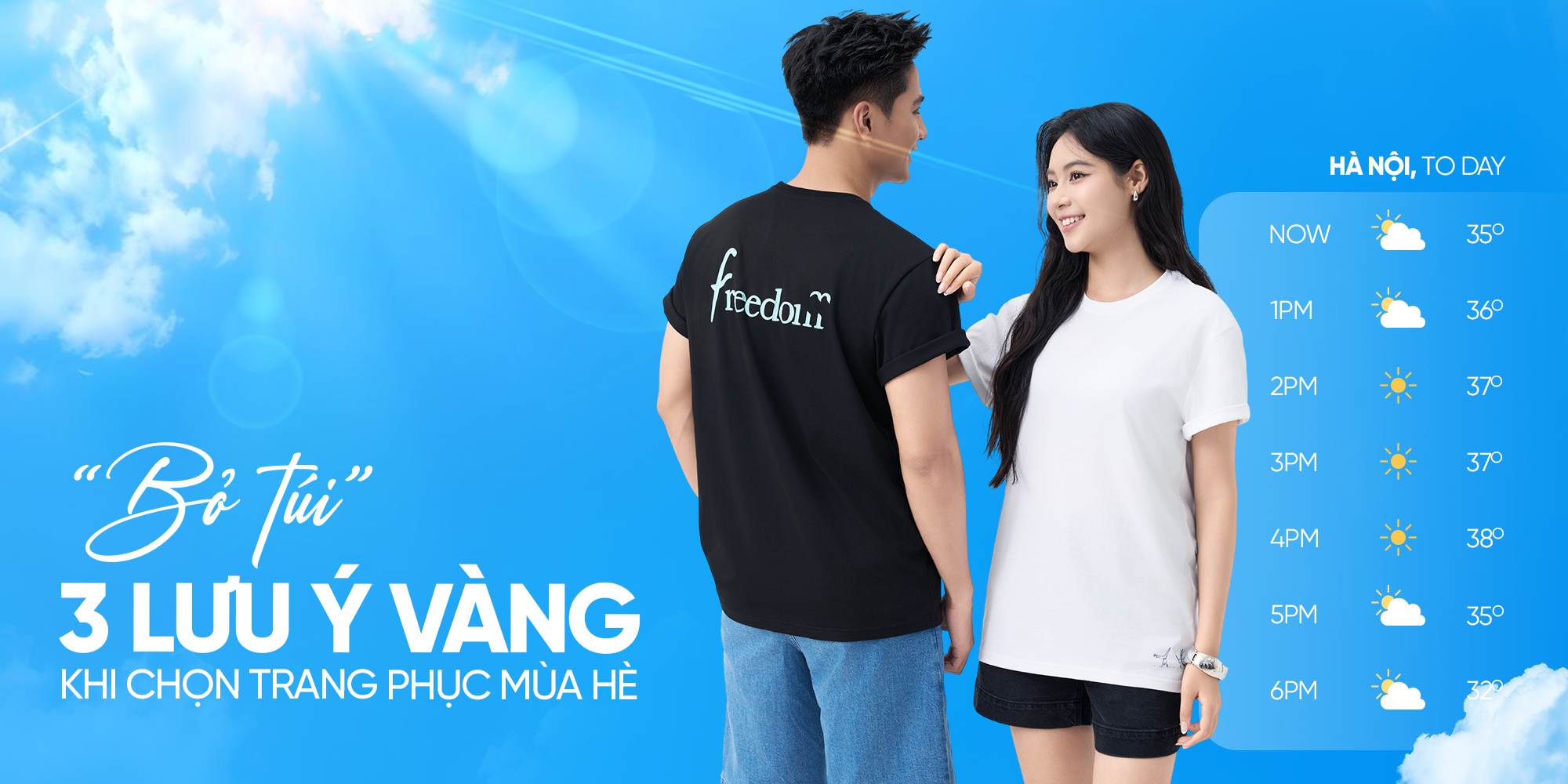 “BỎ TÚI” 3 LƯU Ý VÀNG KHI CHỌN TRANG PHỤC MÙA HÈ