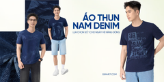 ÁO THUN NAM DENIM – DẪN ĐẦU XU HƯỚNG THỜI TRANG NAM MÙA HÈ 2026
