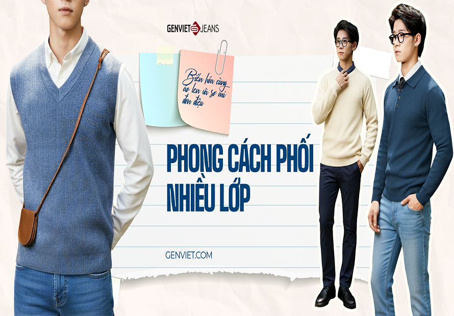 Biến hóa tủ đồ với phong cách layering – Khi áo sơ mi trở thành “item đa năng” nhất mùa thu