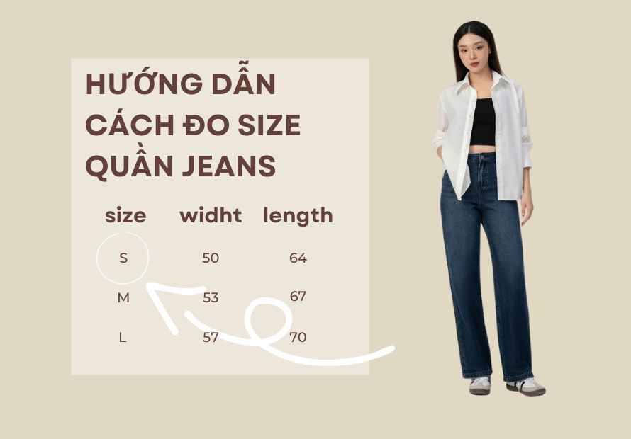 CÁCH ĐO SIZE QUẦN JEAN CHUẨN TẠI NHÀ NHANH CHÓNG - ĐẢM BẢO CHÍNH XÁC