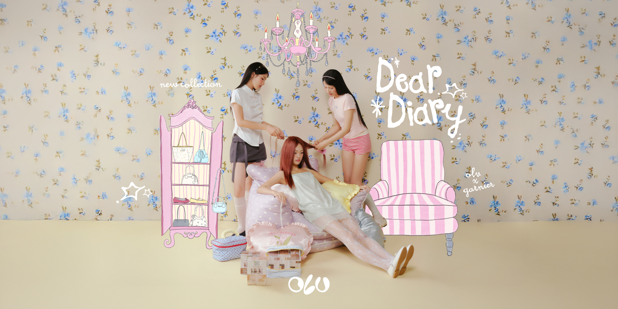 OLV x GARNIER | DEAR DIARY