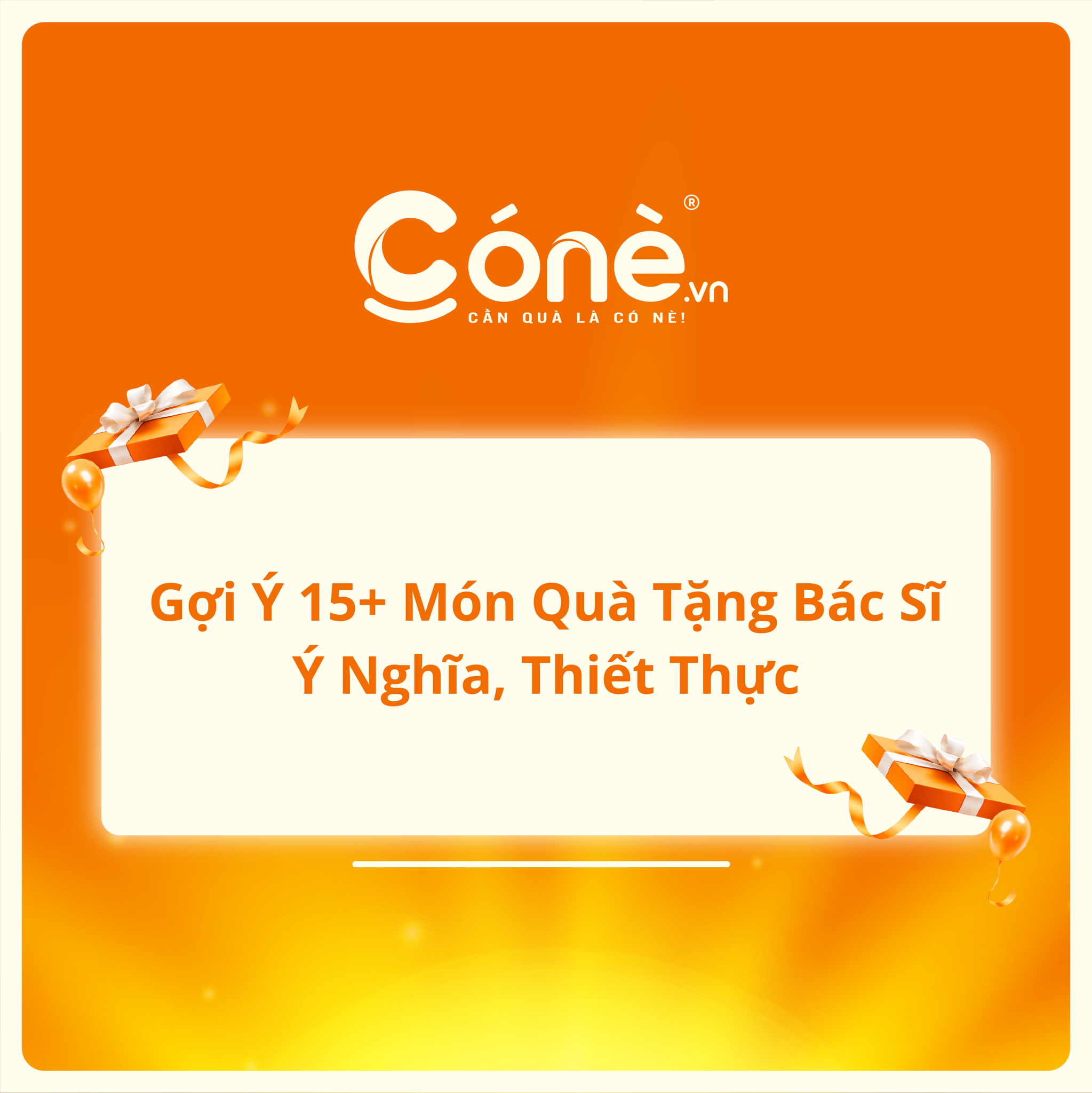 Gợi Ý 15+ Món Quà Tặng Bác Sĩ Ý Nghĩa, Thiết Thực