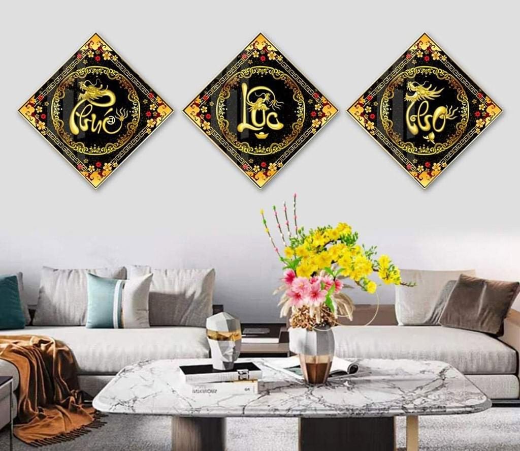 tranh treo tường phúc lộc thọ