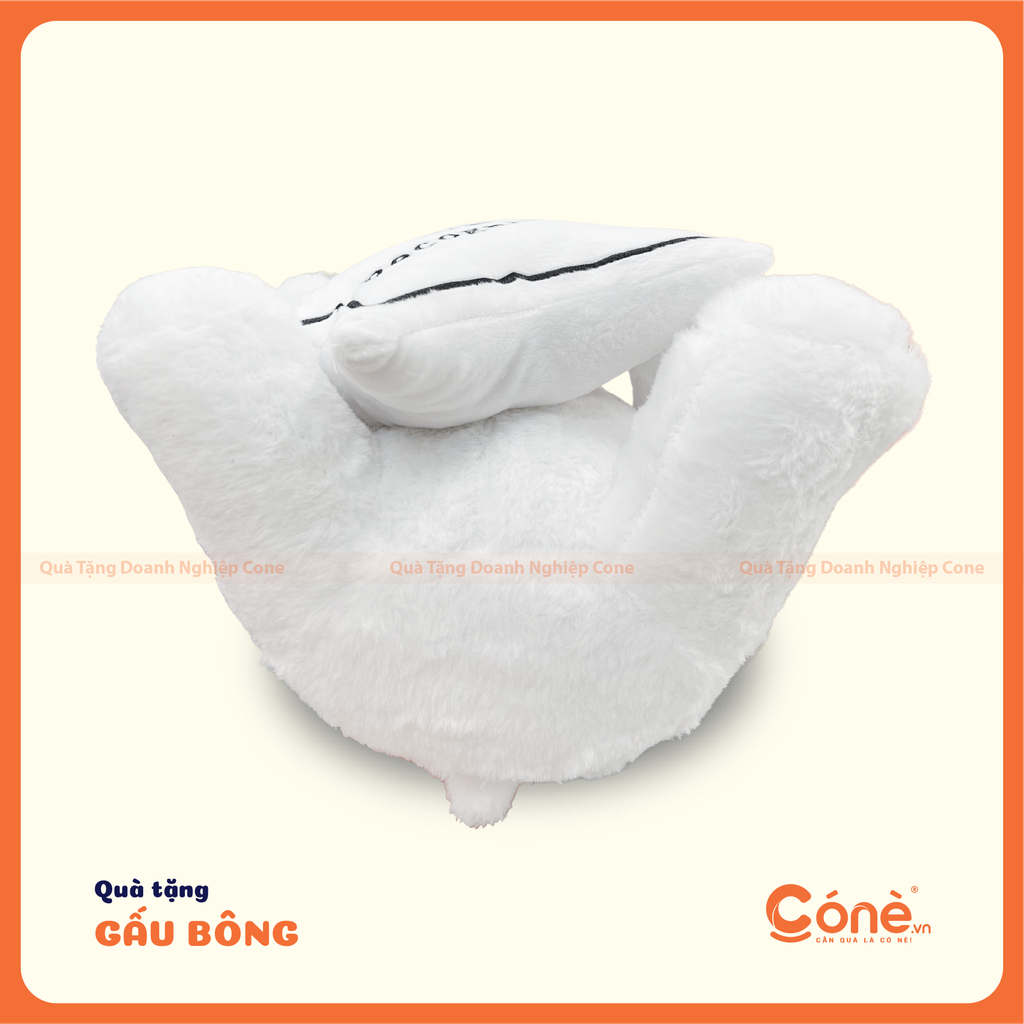 Mặt sau gấu bông Star Bear GB006