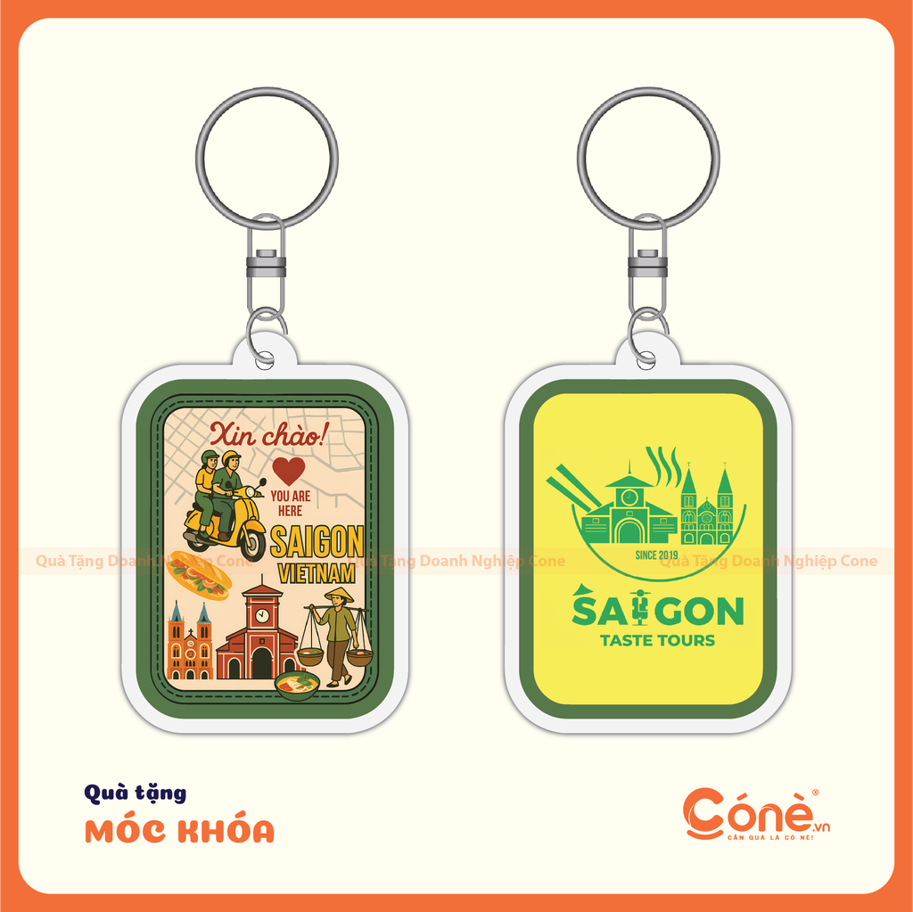 Móc khóa nhựa 1