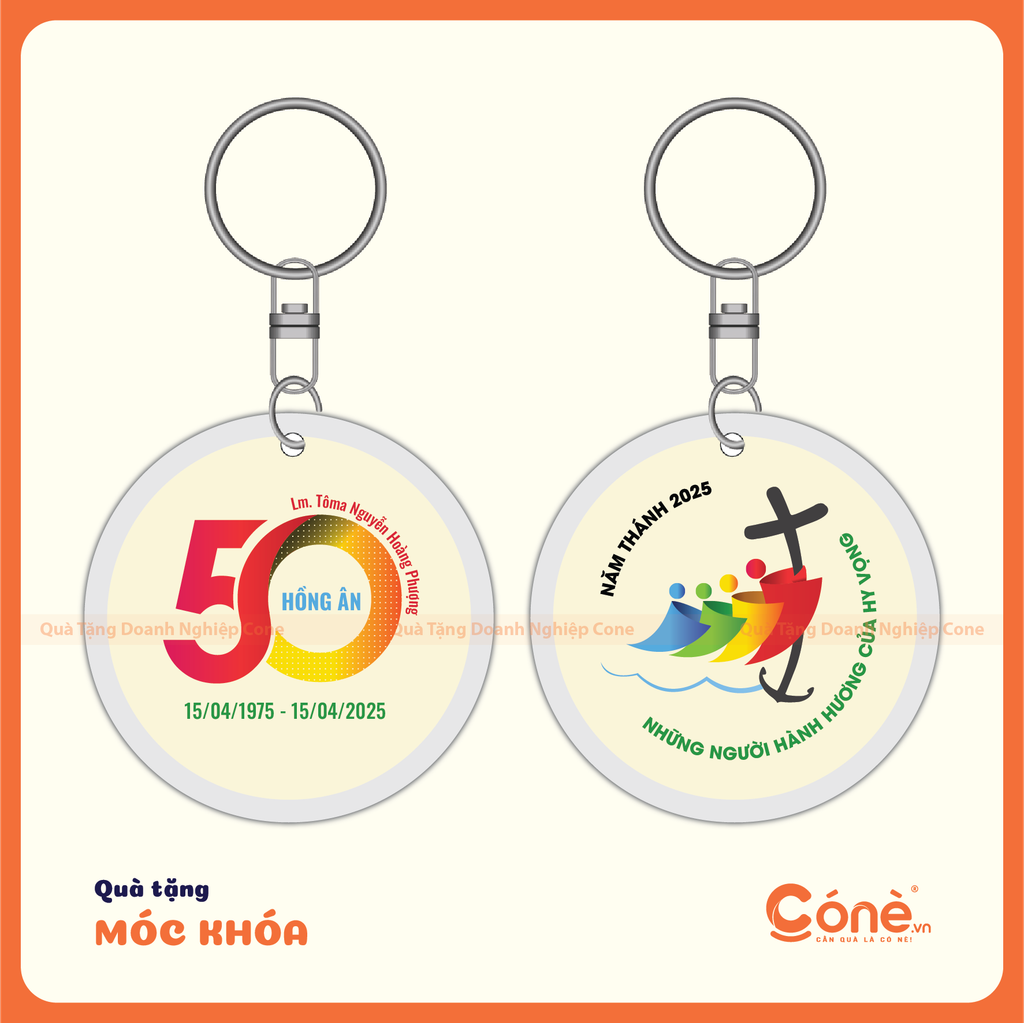 Móc khóa nhựa 2