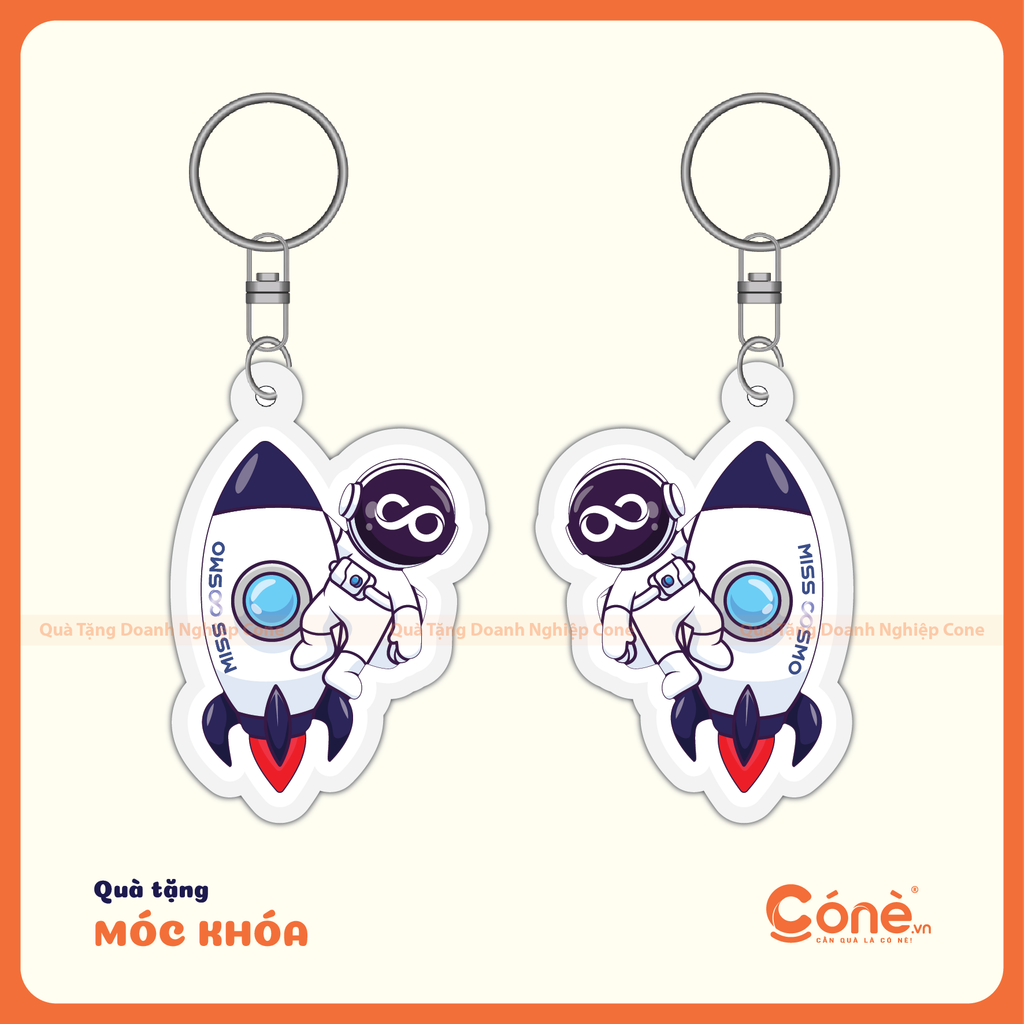 Móc khóa nhựa 6