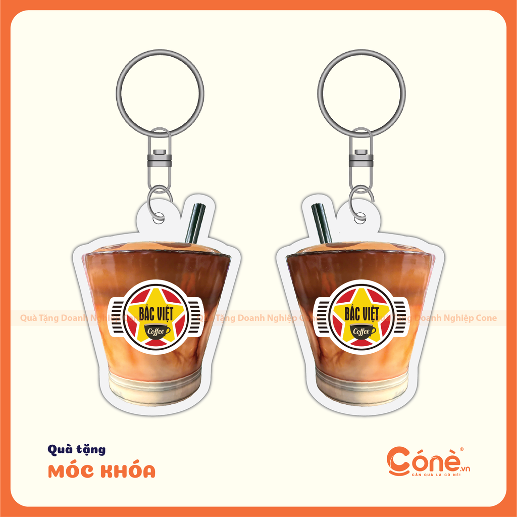 Móc khóa nhựa dẻo 8