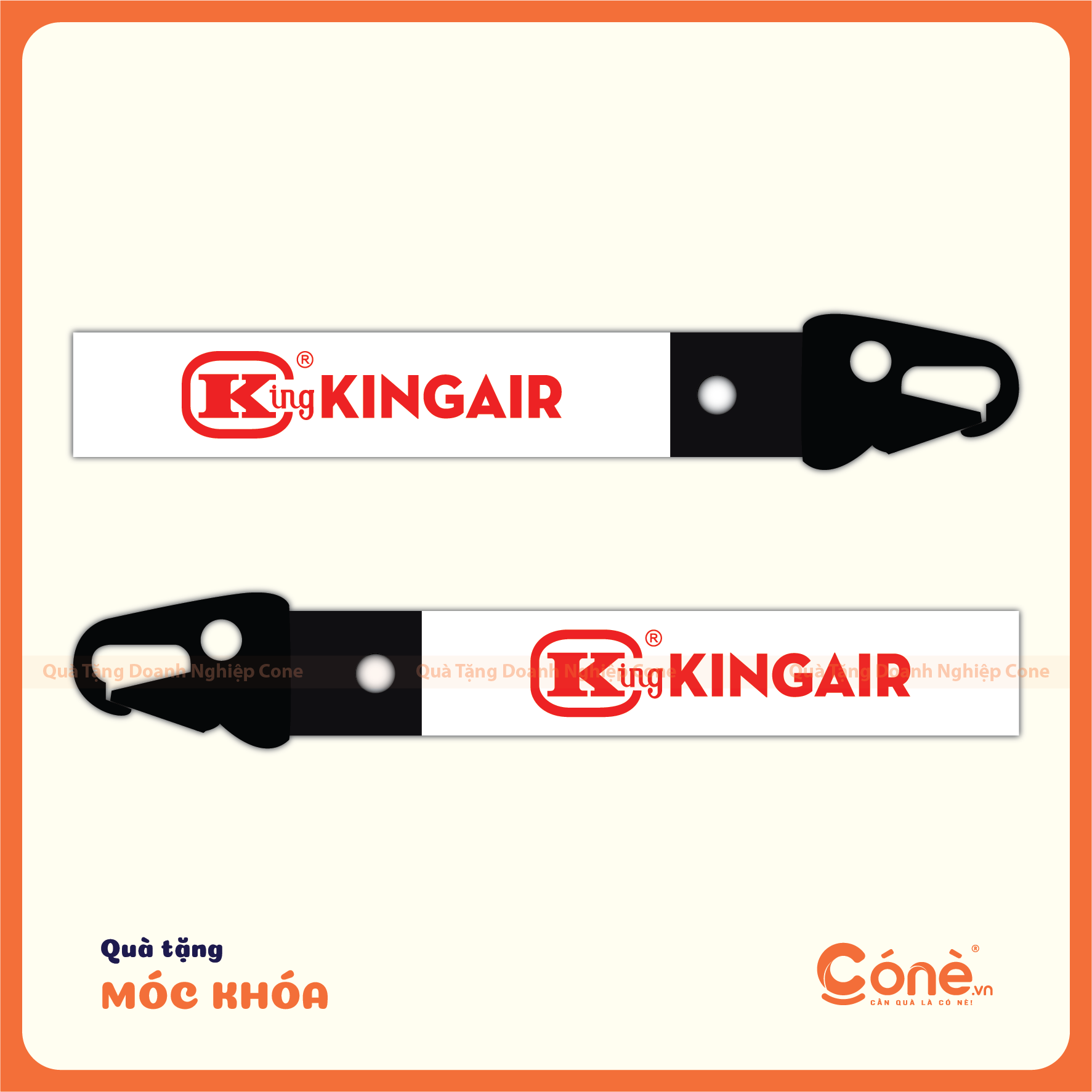 móc khóa dây vải
