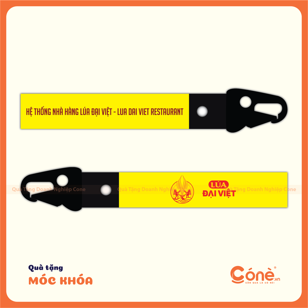 móc khóa dây vải 5