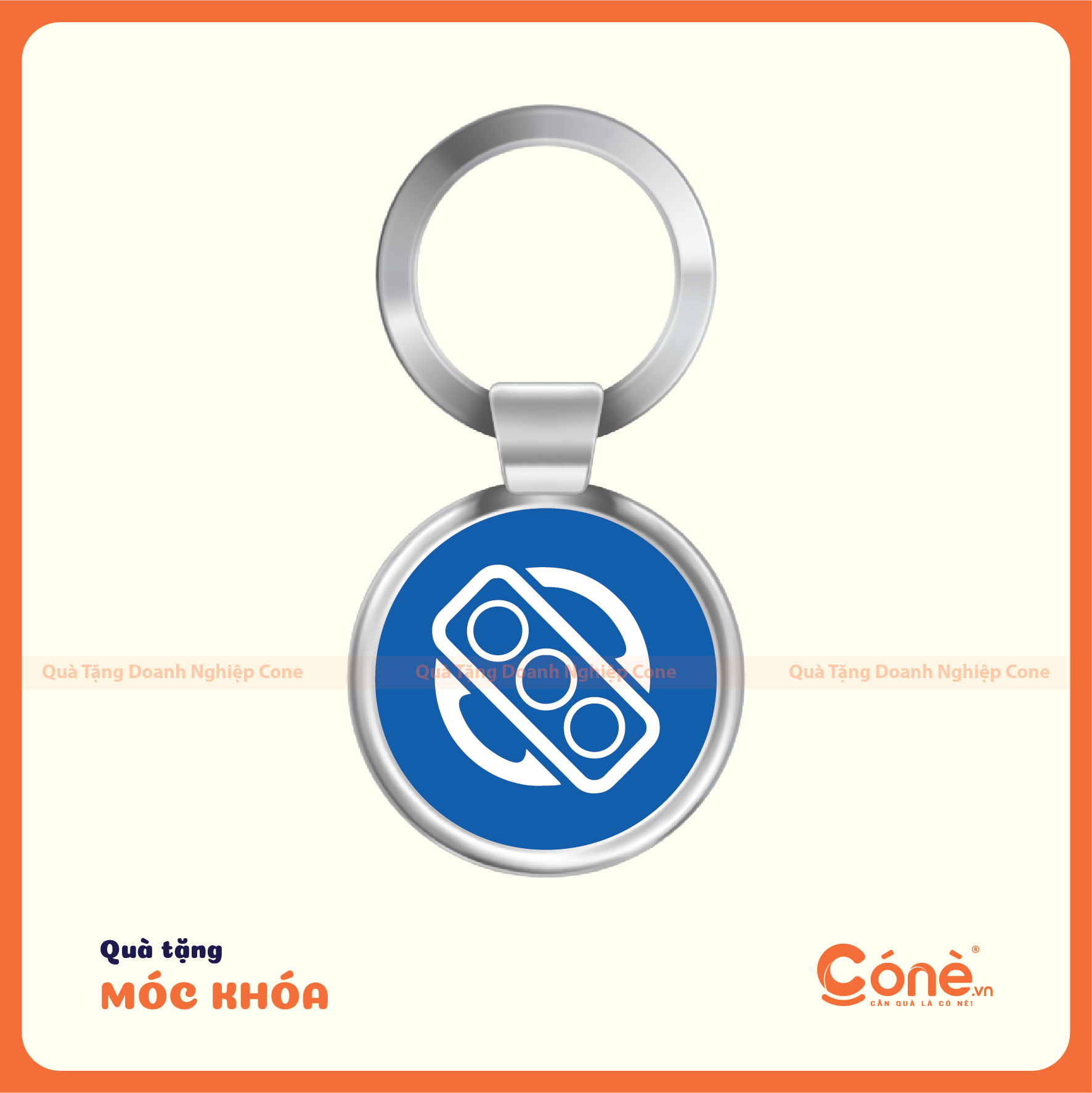 móc khóa kim loại