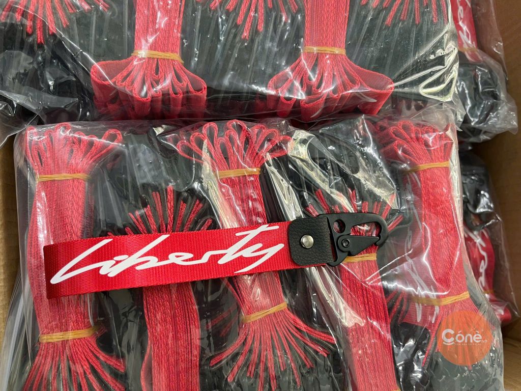 Móc khóa dây vải