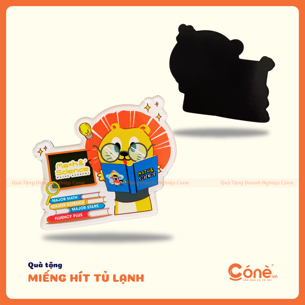Miếng hít tủ lạnh in logo quà tặng tuyển sinh