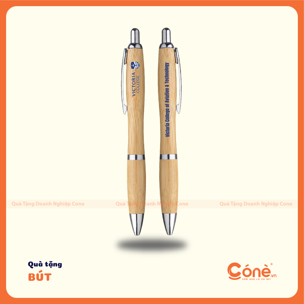 Bút in logo quà tặng tuyển sinh của Quà Tặng Cone