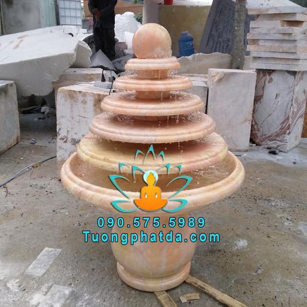 Đài Phun Nước Đá Phong Thủy Đẹp Tại Nghệ An