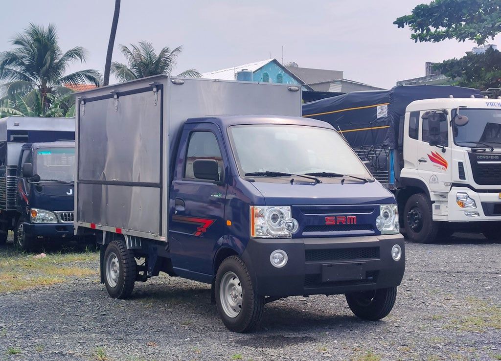 xe tải srm thùng cánh dơi