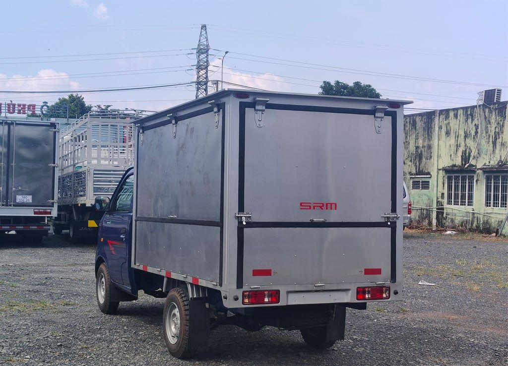 xe tải srm thùng cánh dơi