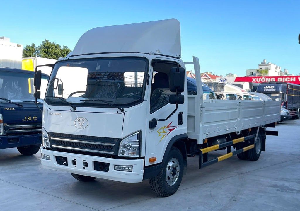 xe tải faw tiger thùng lửng
