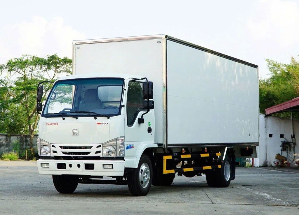 xe tải thùng dài 6m2