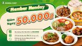 MEMBER MONDAY – ƯU ĐÃI 