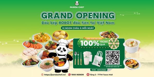 PANDA CHEF  GRAND OPENING – KHAI TRƯƠNG CỬA HÀNG ĐẦU TIÊN TẠI VIỆT NAM