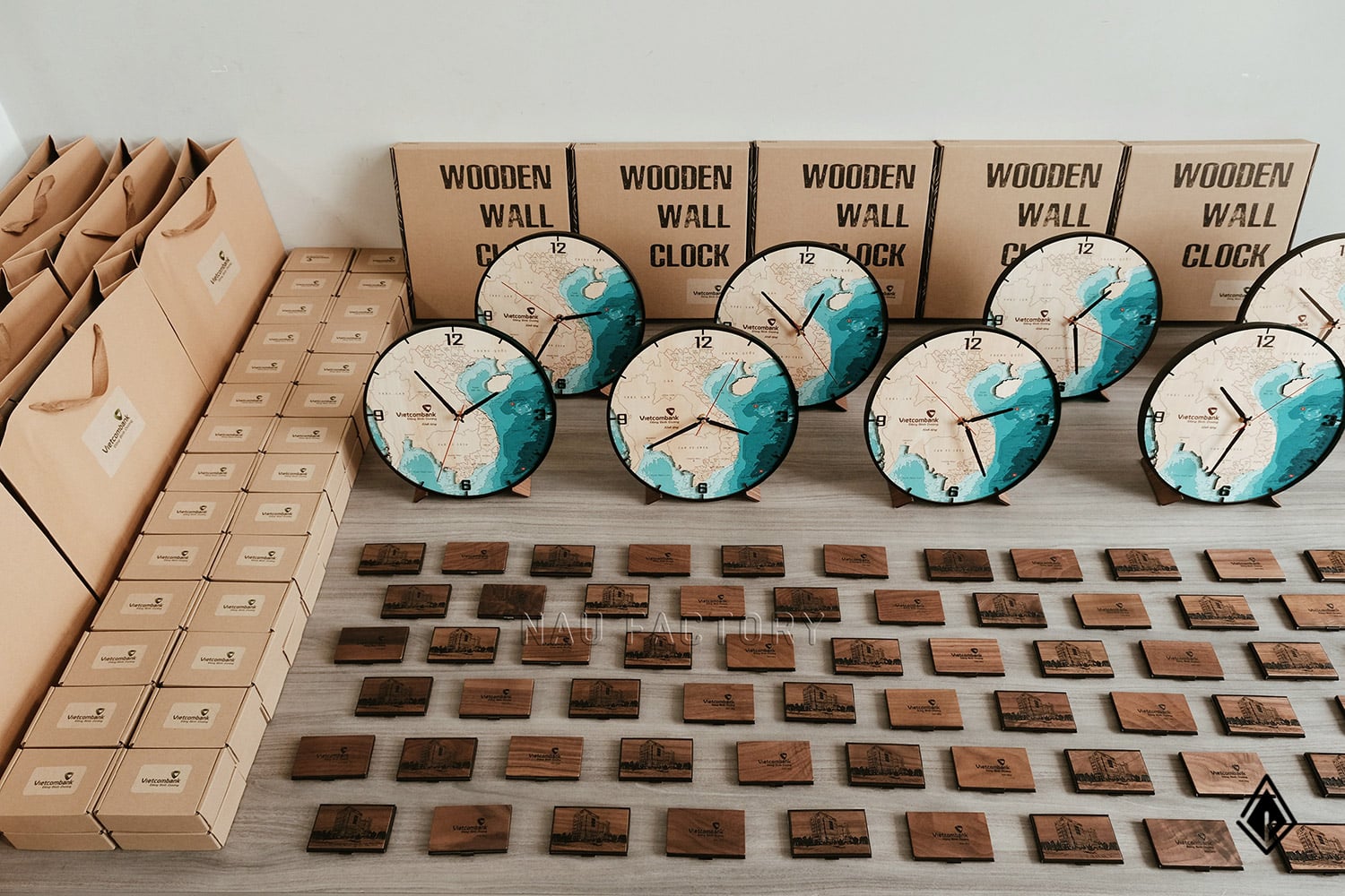 set quà gỗ