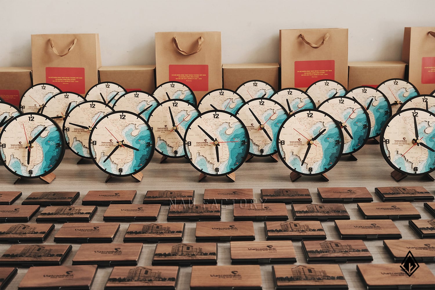set quà gỗ
