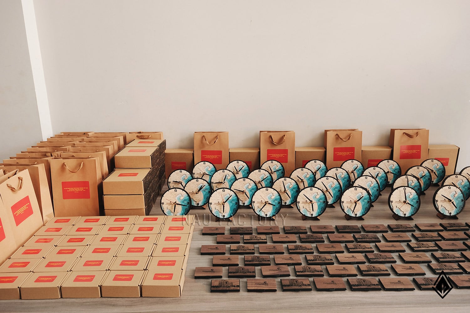 set quà gỗ