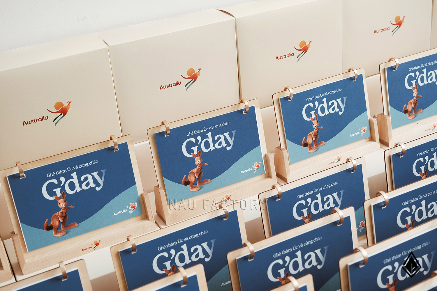 set quà gỗ