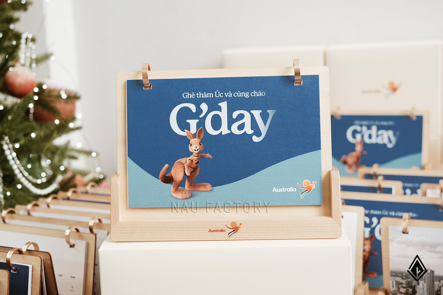 set quà gỗ
