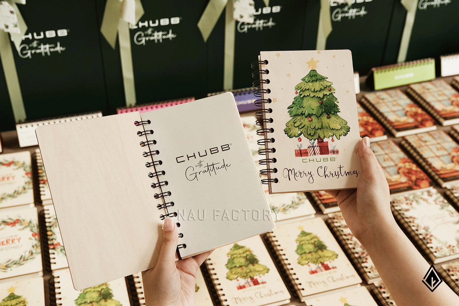 set quà gỗ