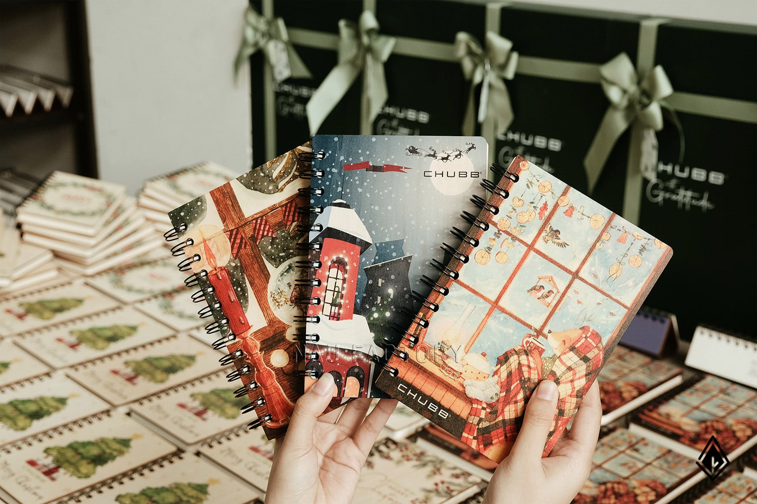 set quà gỗ