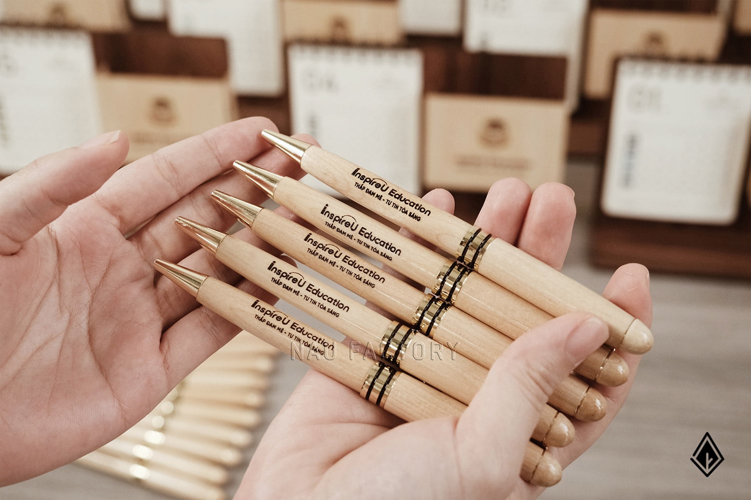 set quà gỗ