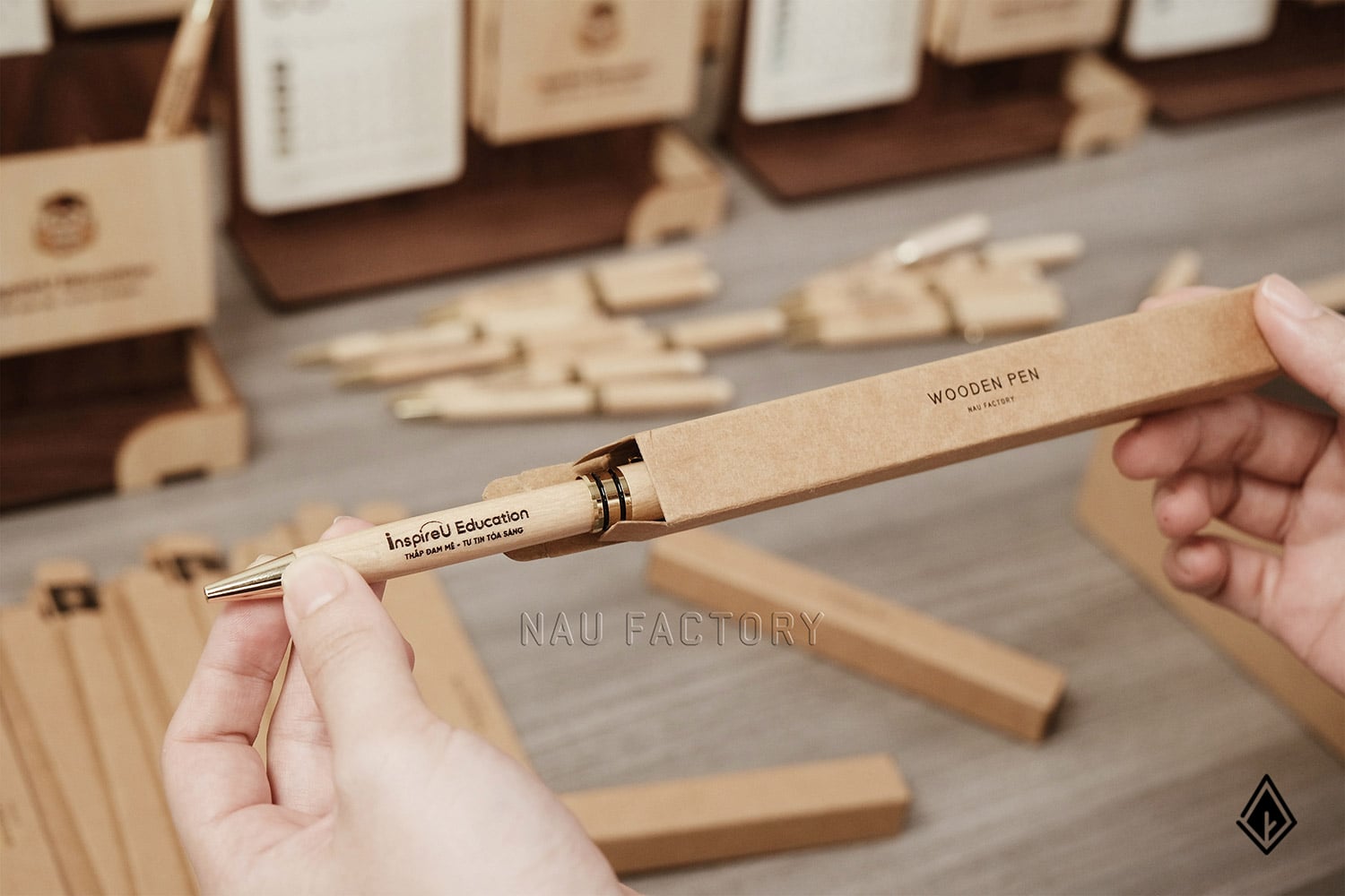 set quà gỗ