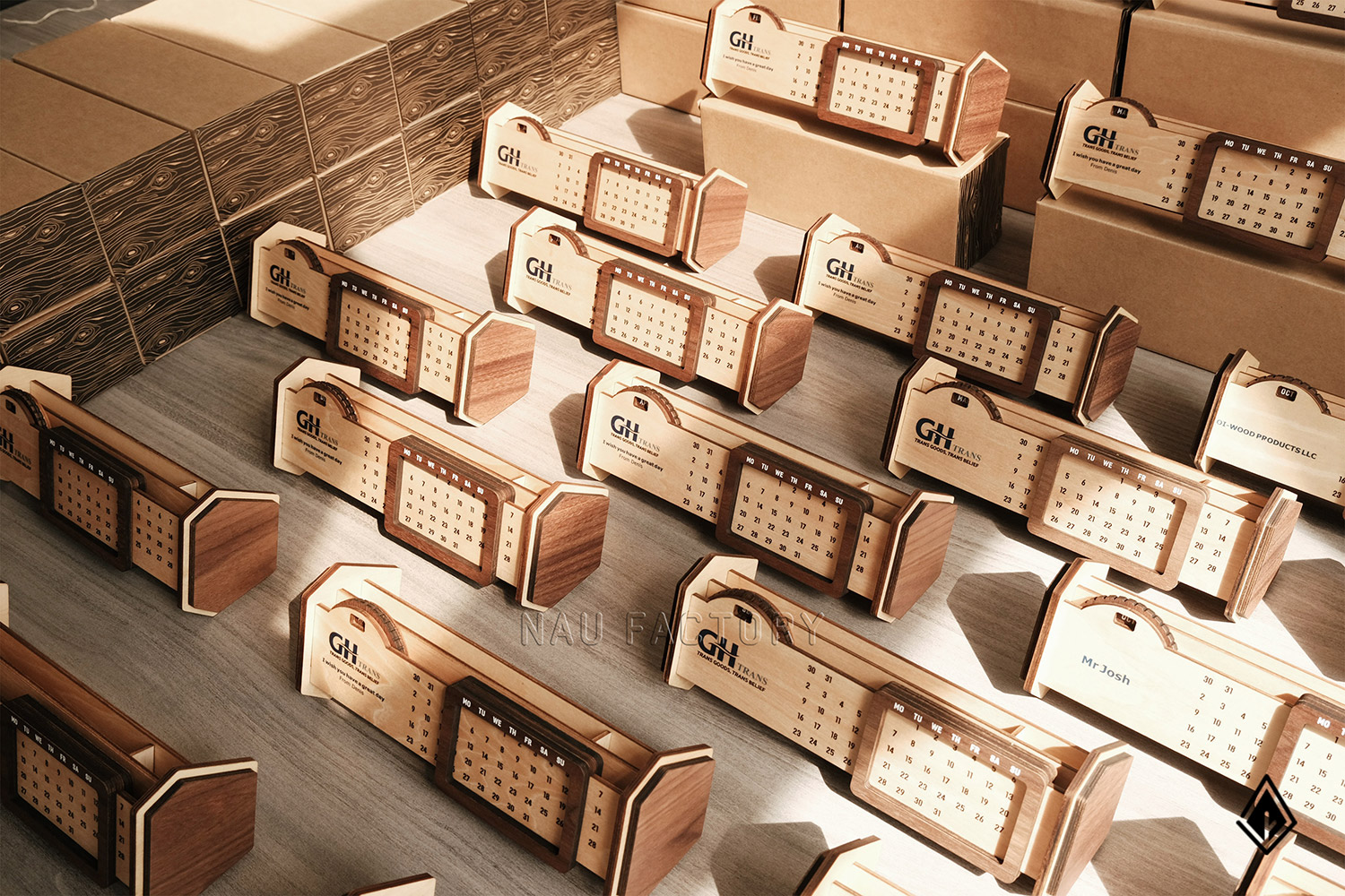 lịch gỗ vạn niên