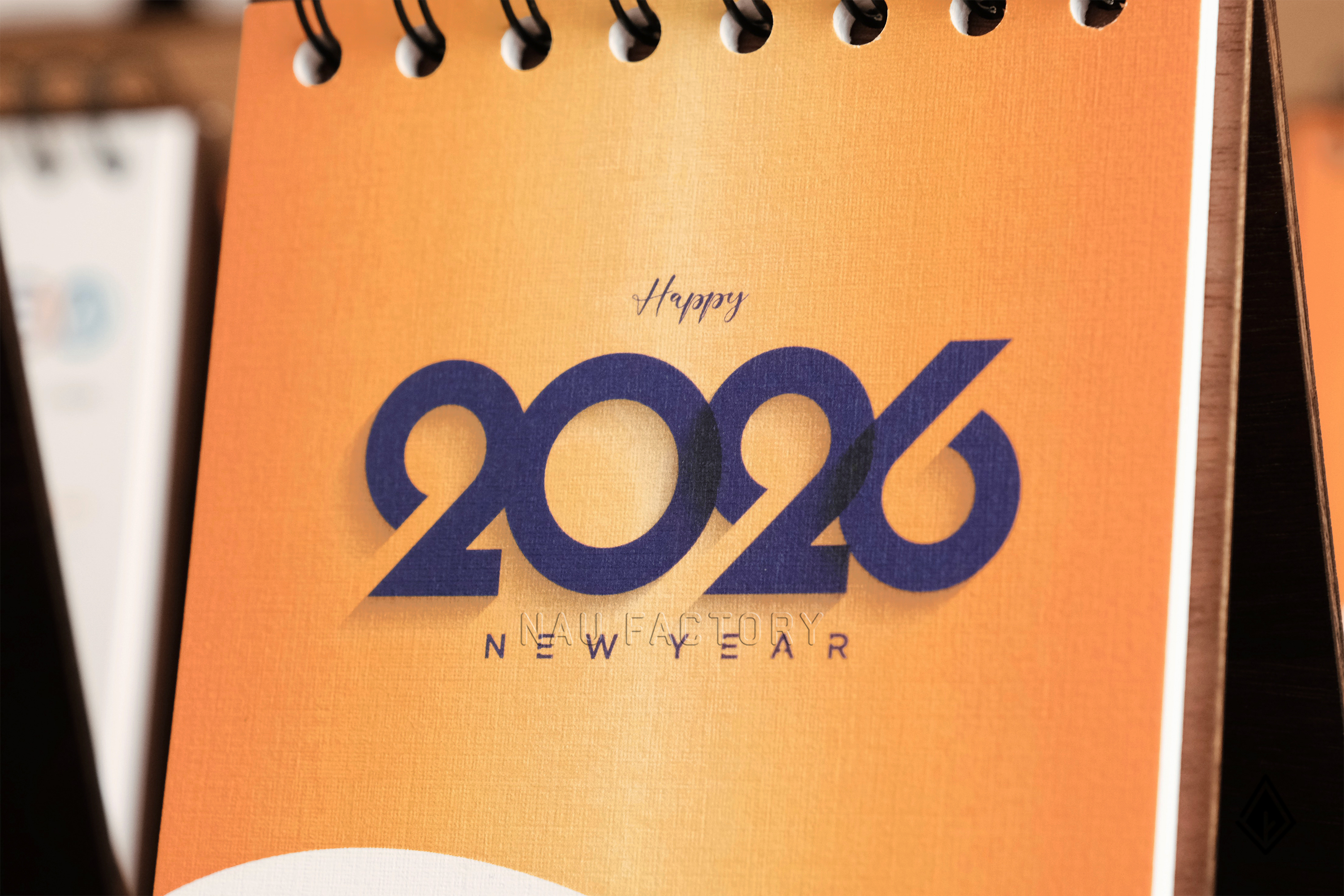 lịch gỗ form đứng