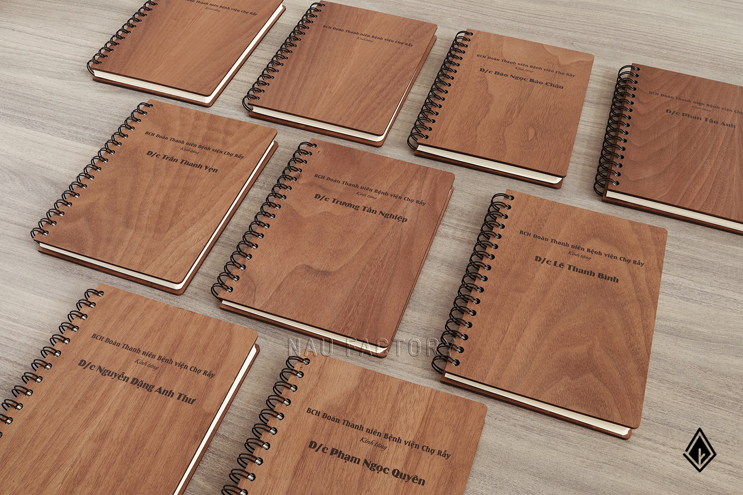 sổ tay gỗ