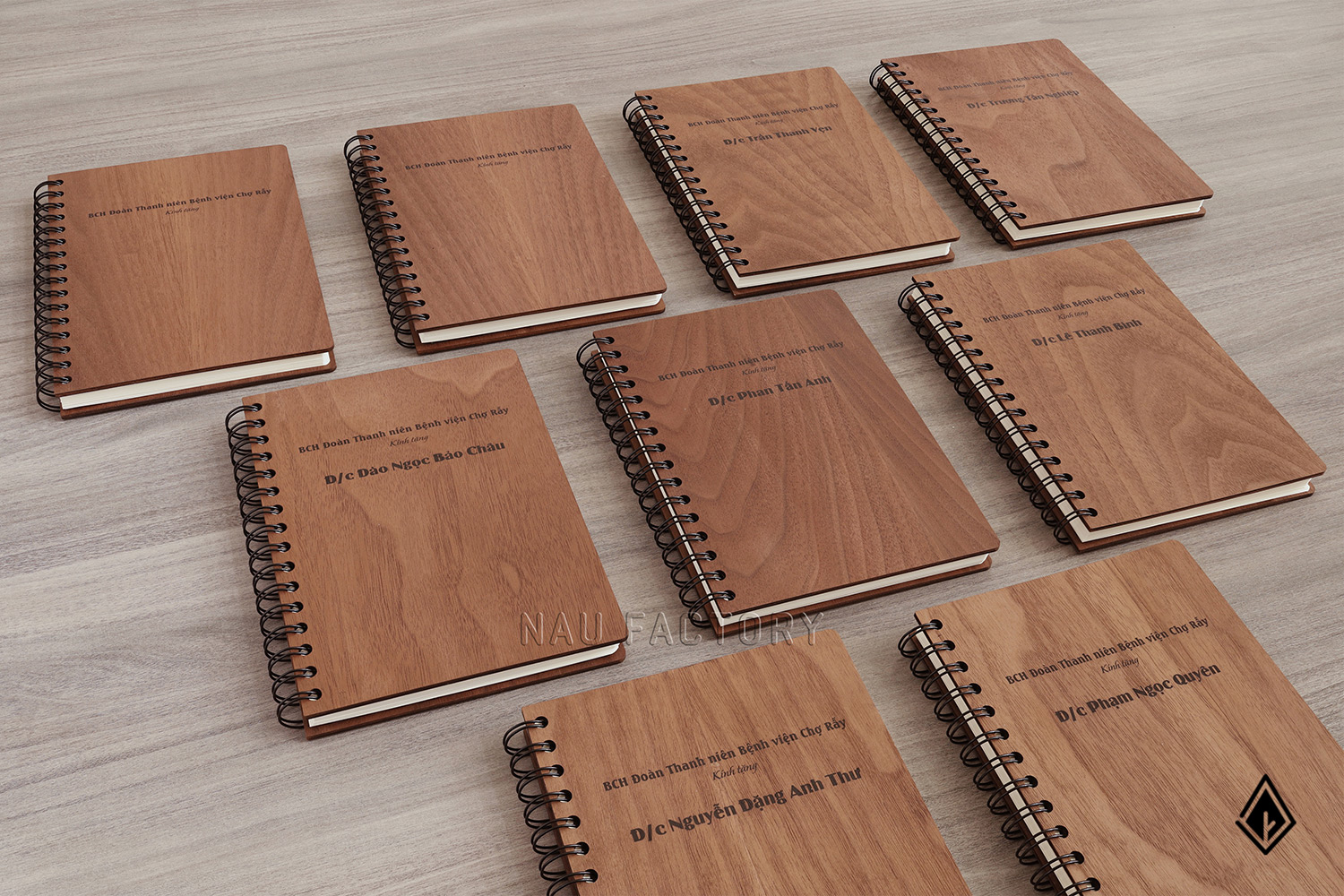 sổ tay gỗ