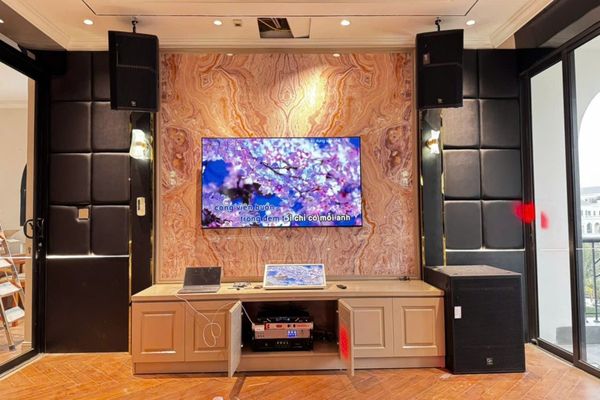Thi Công Hệ Thống Karaoke Gia Đình Cao Cấp Tại Nhà Anh Hiển – Ocean Park 2