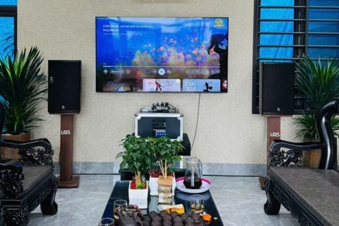 Thi Công Dàn Karaoke Gia Đình Cho Anh Nam Ở Bỉm Sơn