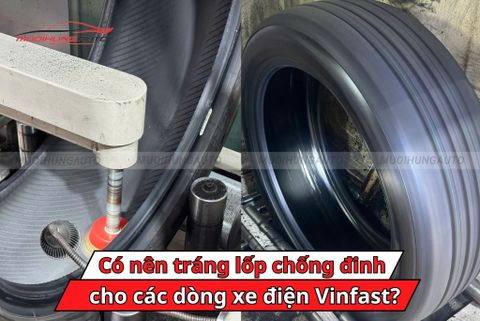 Có Nên Tráng Lốp Chống Đinh Cho Các Dòng Xe Ô Tô Điện Vinfast?