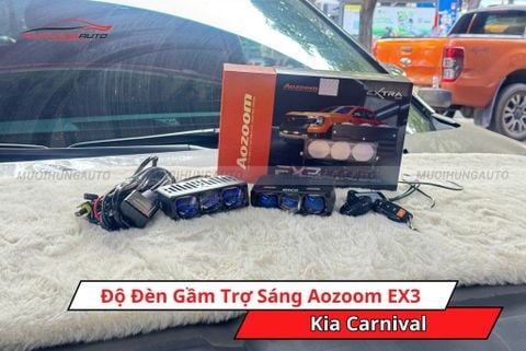 Độ Đèn Gầm Trợ Sáng Aozoom EX3 Cho Xe Kia Carnival
