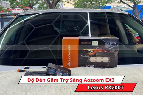 Độ Đèn Gầm Trợ Sáng Aozoom EX3 Cho Xe Lexus RX200T