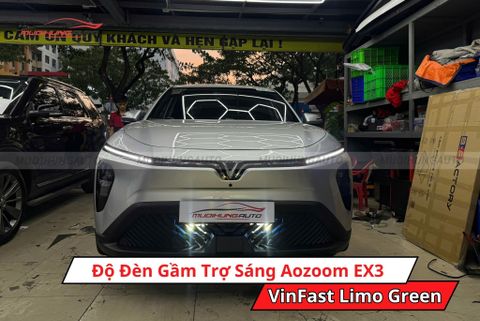 Độ Đèn Gầm Trợ Sáng Aozoom EX3 Cho Xe VinFast Limo Green