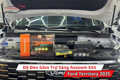 Độ Đèn Gầm Trợ Sáng Aozoom EX4 Cho Xe Ford Territory 2025