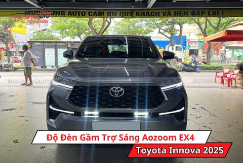 Độ Đèn Gầm Trợ Sáng Aozoom EX4 Cho Xe Toyota Innova 2025